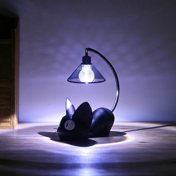 Black Cat Lamp, Led Black Cat Lamp Figurine Cat Lamp, Creative Re