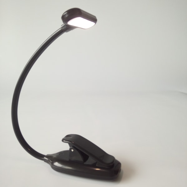 LED Reading Light, Clip, Flexible, Rechargeable