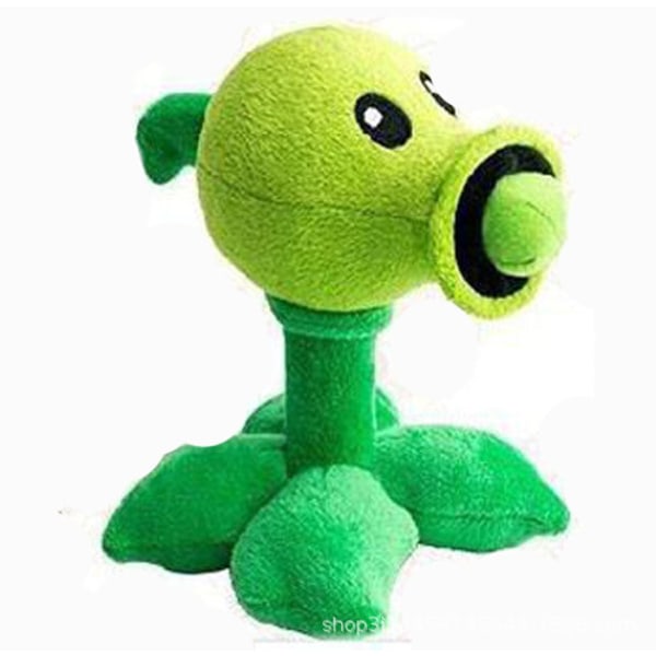 Plants Vs Zombies Peashooter Plyschleksaker för Barn