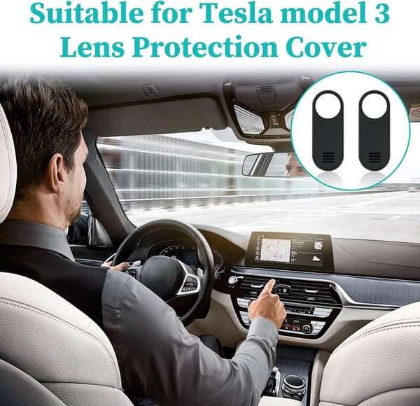 Styck Laptop Kameraskydd, Dator Kameraskydd, Kompatibel med Tesla Mo