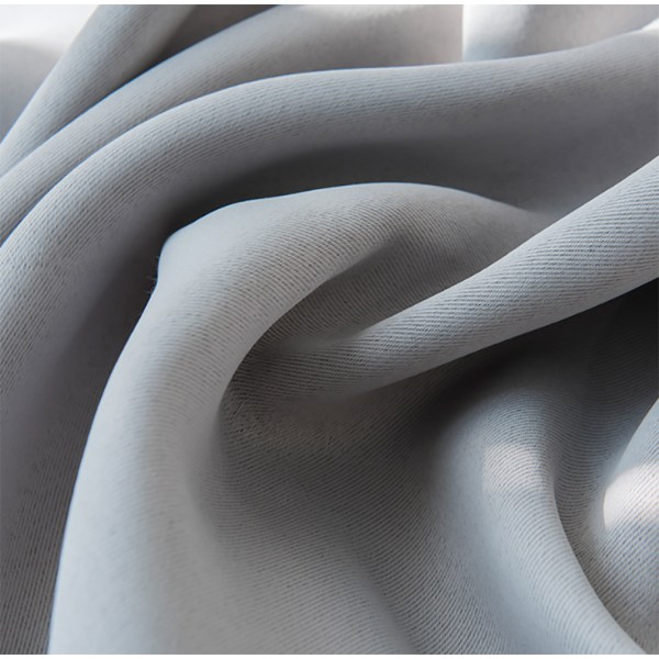 Mörkläggningsgardiner loop scarf termogardiner, 1m, mörkgrå