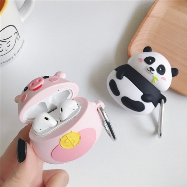 Silicone Case for Airpods 1 & 2,AirPods 2 Case Cover 3D Funny Cut