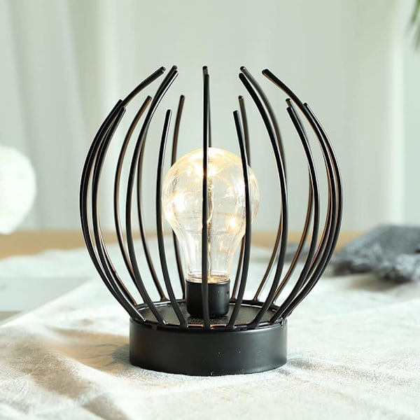 1 st Minimalistisk Manet Ljus INS Modellering Ljus, Batteridriven Inomhusljus med LED-lampa Utomhuslykta Perfekt för Rum Inredning Fest Uteplatsevenemang