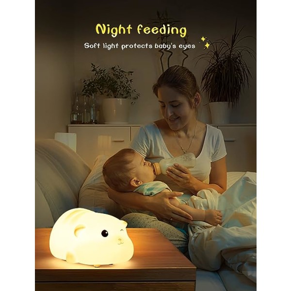 1 stk Kids Night Light, USB Portable LED Night Light for Girl Adult