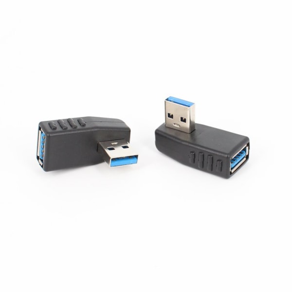 Adaptrar USB 3.0-adapter [2 st], USB 3.0 hörnadapter, inkl
