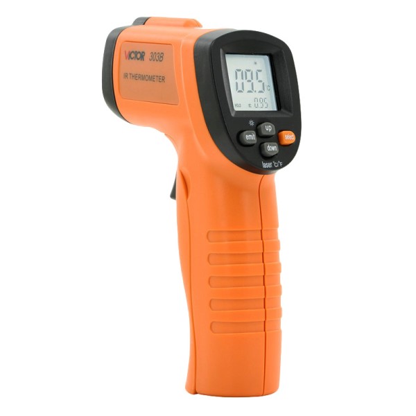 Industrielt infrarødt termometer Digitalt termometer med høj præcision