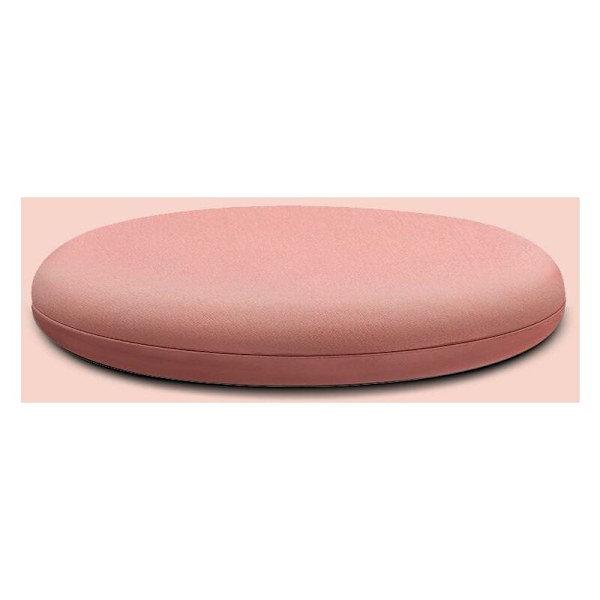 Rund kudde 3030 tjock 4CM supermjuk rosa minnesskum stolskudde