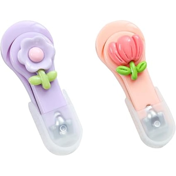 2 stk. Baby Negleklippere Rustfrit Stål Tegneserie Negleklippere Sød Blomst N