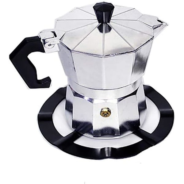 Moka Pot Holder, 2 stk. Moka Pot Holder til gaskomfur Rund metal gasring