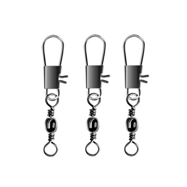 100st Fishing Barrel och Interlock Fishing Clips med 3/0# Conne