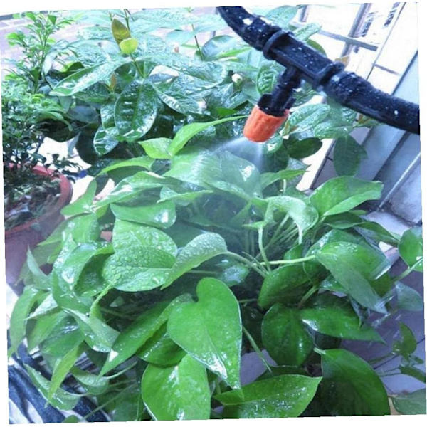 50 st Micro Sprayer Justerbart Flöde Bevattning Droppbevattning Dr