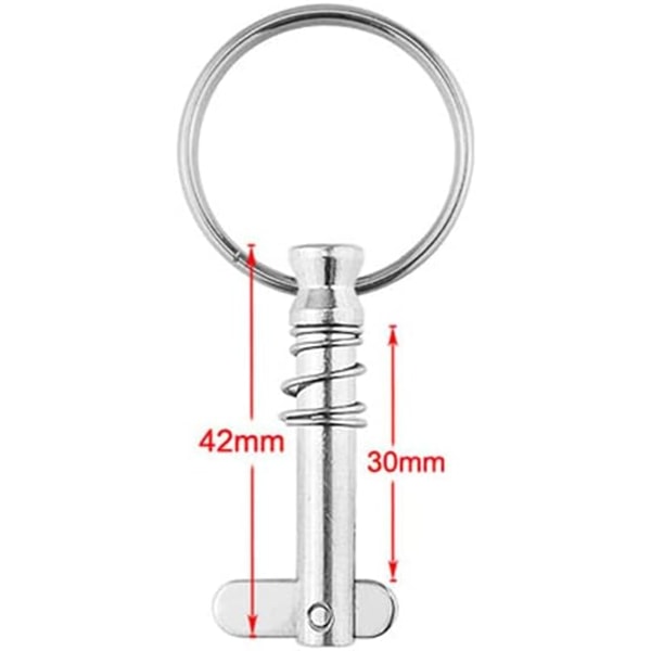 4 st Quick Release Pin Fjäderbelastad Safety Pin Quick Release Pin