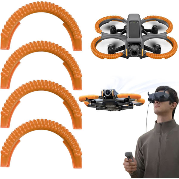Pack med Propeller Skydd för DJI Avata 2, Skyddande Cover för DJI Avata 2, D