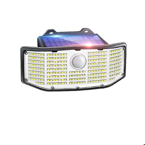 Solcellslampor utomhus, 252 vattentäta Ip65 LED solcellslampor
