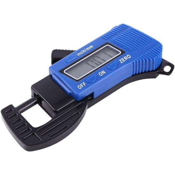 Digital tjockleksmätare Mikrometer Blå Elektronisk Mätning Bärbar Verktyg, 110mm