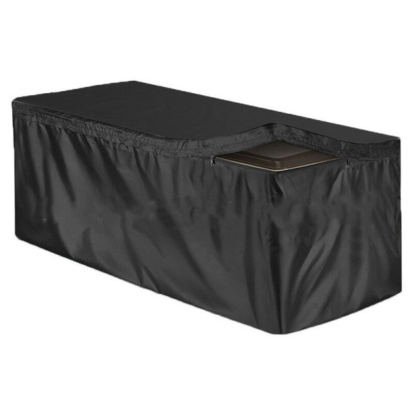 Udendørs møbeldæksel Deck Box Cover med vandtæt lynlås og