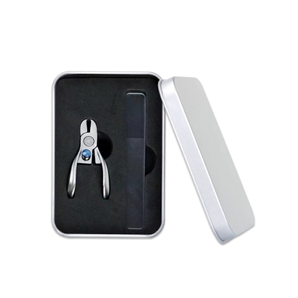 Premium Rostfritt Stål Robust Vass Mini Nagelknipsare Set Ergonomisk Bred O