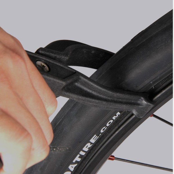 Cykel Däck Tång, Cykel Däck Tång, Bärbar Cykel Tång Set, Cykel Däck Demontering Verktyg Montering Tång med Fjäder Design för Demontering och Installation av Däck（svart）