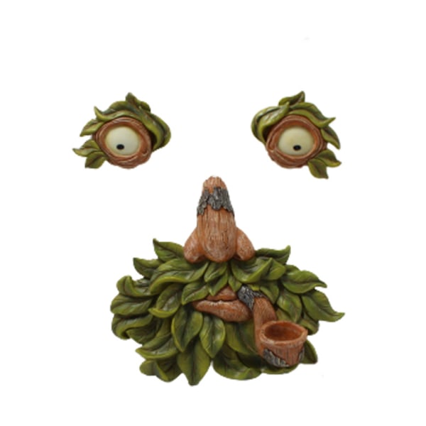 Luminous Tree Face Pendant Garden Tree Monster Face Features Tree