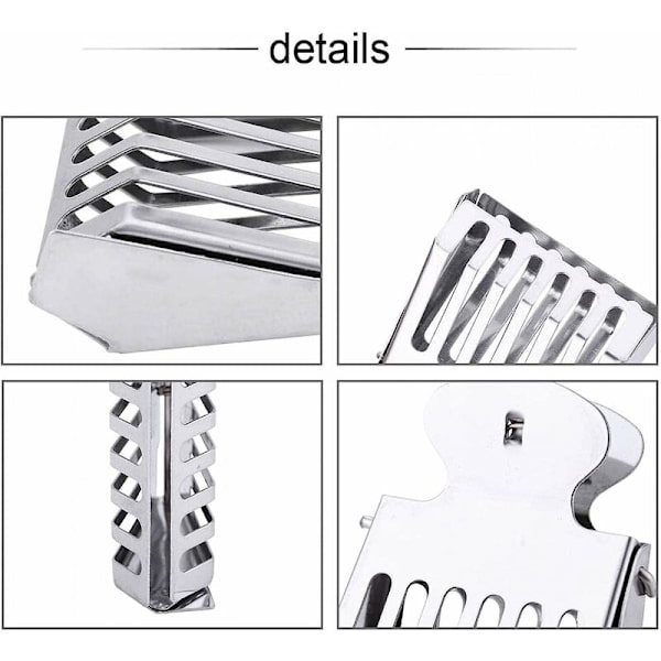 Biutrustning Bi Säker Rostfritt Stål Märkningsbur Bi Fångstklämma Biodling Gadget(1 Pack)