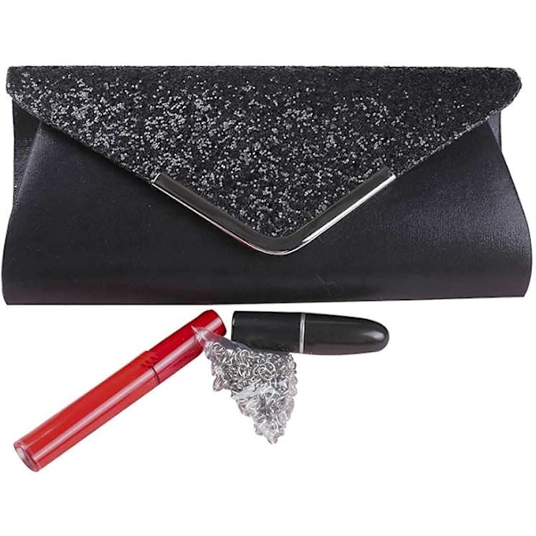 Konvolutt Clutch Purses for Women Glitter Evening Bag Handbags For Wedding a