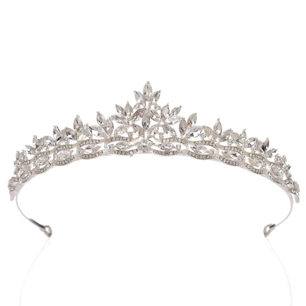 Rhinestone Bröllop Tiara för brud och blomsterflickor - Princess Ti