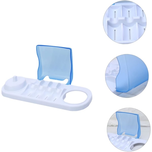 2-pack tandborsthuvud förvaringslåda elektrisk tandborste vägg hylla