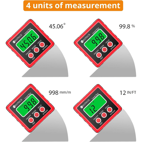 Digital vinkelmätare LCD-goniometer