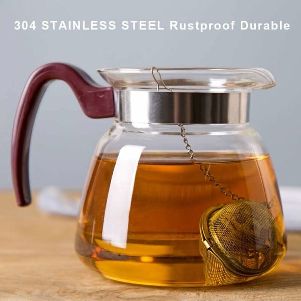 3 Pieces Tea Strainer,Stainless Steel Tea Ball,304 Tea Strainer,T