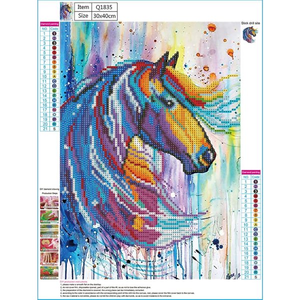 5D Diamond Painting Kits by Number for Adult Kids Beginner DIY Wa