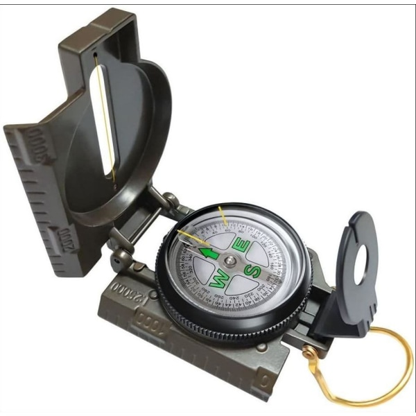 Turkompass Utendørskompass, 1 stk bærbart sammenleggbart kompass Mult