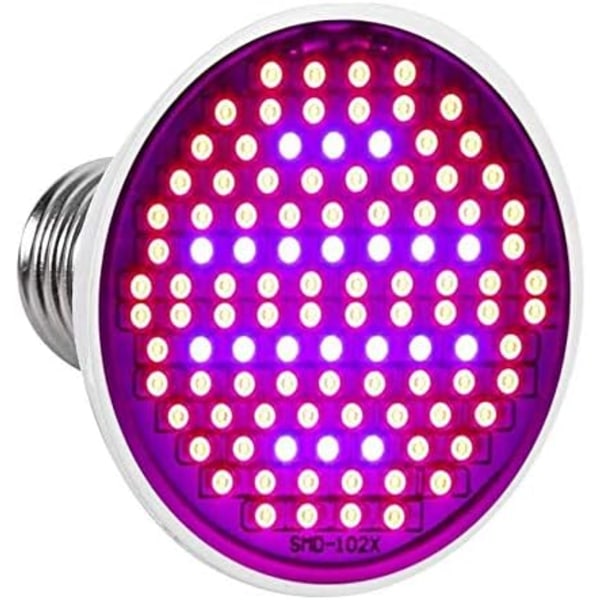 LED Grow-lampa, Full Spectrum E27 High Power Panel 300 LED H