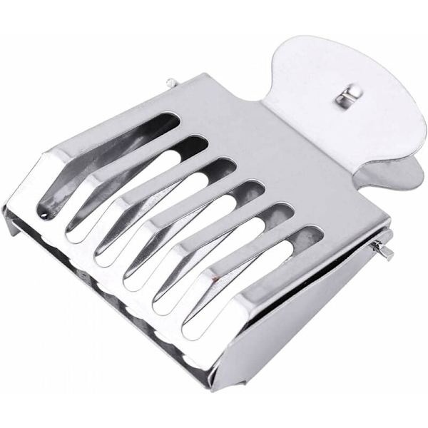 Biutrustning Bi Säker Rostfritt Stål Märkningsbur Bi Fångstklämma Biodling Gadget(1 Pack)