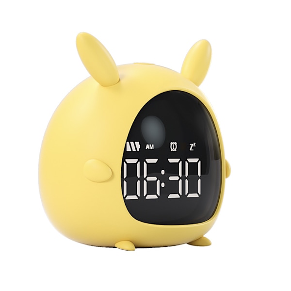 Analog väckarklocka sängklocka högt alarm klocka mute tecknad alarm 2 tid