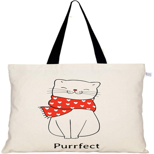 Cotton Tote Bag - small cotton fabric Tote Bag