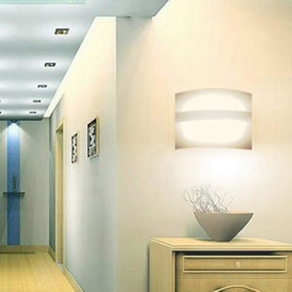 1,4W Ny innendørs lyskontroll Menneskekroppsinduksjon Vegglampe Smar