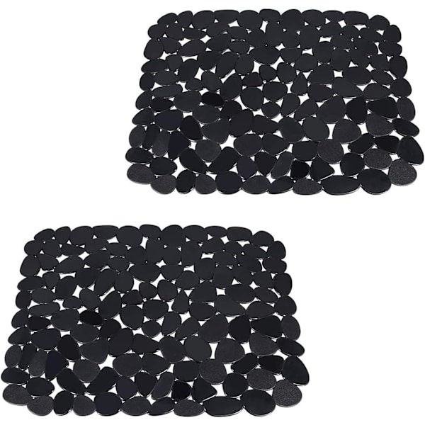Diskställ för diskho 30x40cm Svart 2-pack