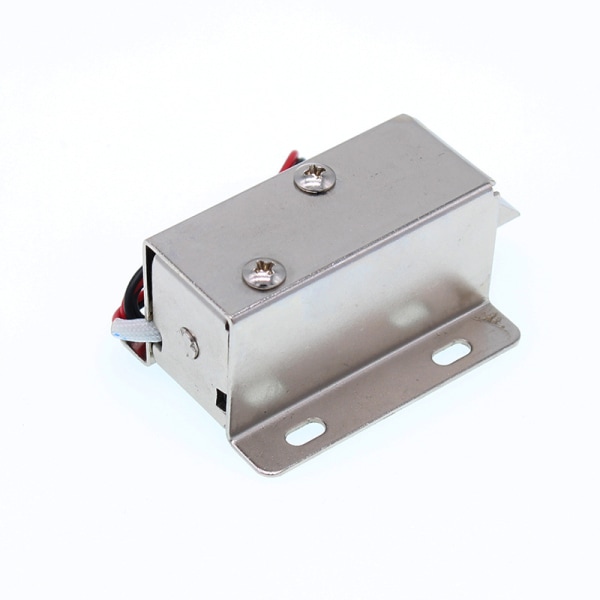 Mini magnetisk lås DC 12V elektromagnetisk smal design skåp D