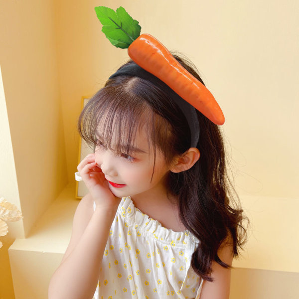 Simulation Vegetable Headband Cartoon Headband Funny Headwear Hea