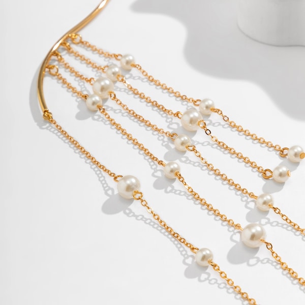 Europæiske og amerikanske smykker simpel krydskæde halskæde halskæde