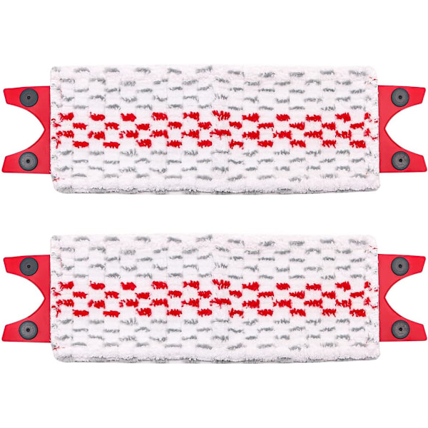 2-pack Mikrofiber Mopphuvud för Alla Golvtyper