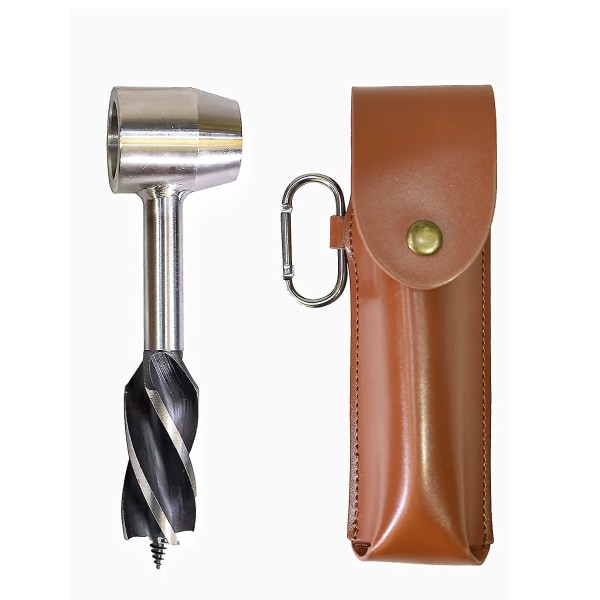 Survivor Tools Manuell Auger - 1\" Scotch Eye - Trä Handvev