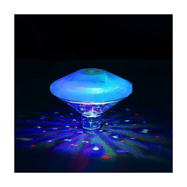 Vattentät flytande lampa LED Disco Multi Color Blinkande Bad Damm