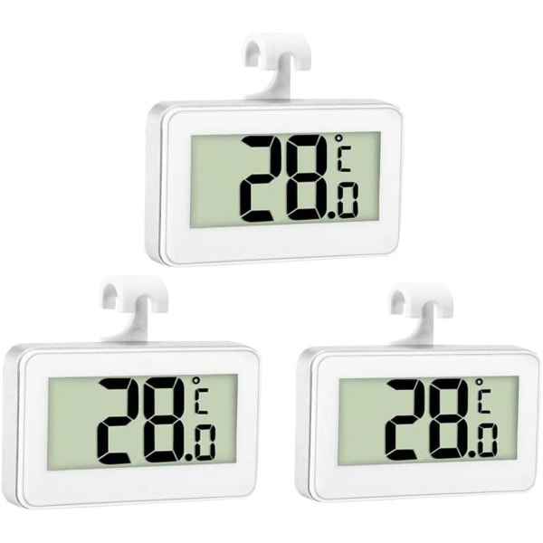 3X kyltermometer Digital termometer Frystermometer Ref
