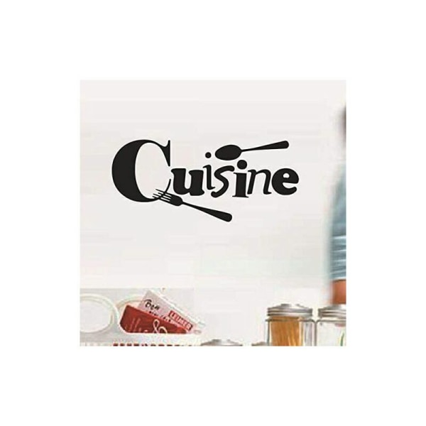Franska Köksklistermärken Väggklistermärken Köksdekoration Kök