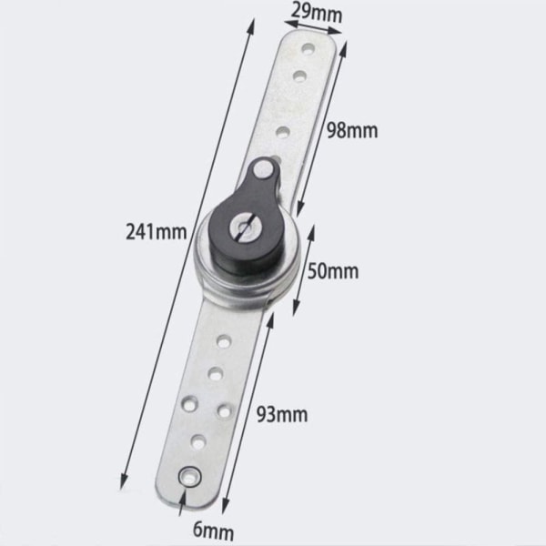 2 x Furniture Adjustable Angle Hinge Auto Reset Function Heavy Du