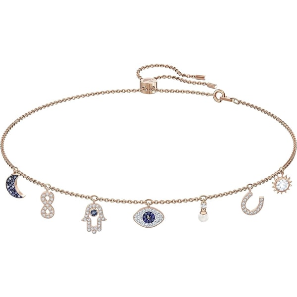 Symbolic Evil Eye Crystal smykkekolleksjon for kvinner (Charm Nec