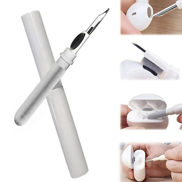 2 st Earphone Cleaning Pen Earphone Cleaning Brush För Airpods Bl