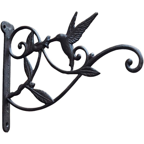 Cast iron plant hook retro wall bracket, suitable for lanterns, flower pots