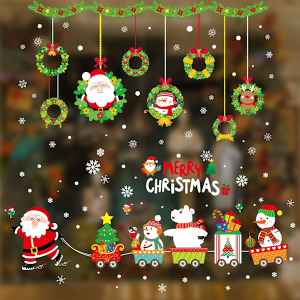 Christmas Decoration Window Stickers Christmas Window Stickers Window Stick